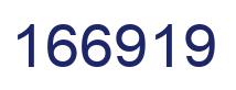 Number 166919 blue image