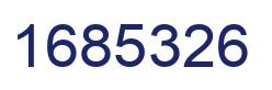 Número 1685326 imagen azul