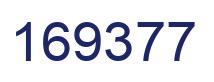 Número 169377 imagen azul