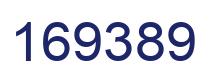 Number 169389 blue image