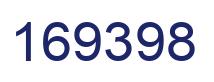 Number 169398 blue image