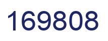 Number 169808 blue image
