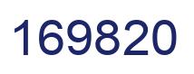 Number 169820 blue image