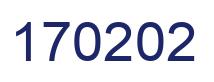 Number 170202 blue image