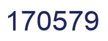 Number 170579 blue image
