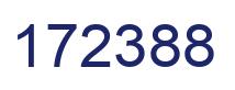 Number 172388 blue image
