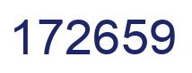 Número 172659 imagen azul
