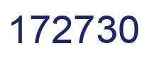Número 172730 imagen azul