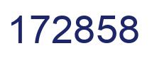 Número 172858 imagen azul