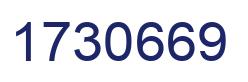 Número 1730669 imagen azul