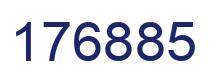 Número 176885 imagen azul