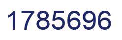 Número 1785696 imagen azul