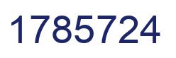 Número 1785724 imagen azul