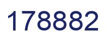 Number 178882 blue image