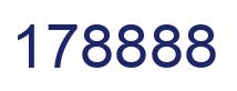 Number 178888 blue image
