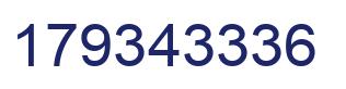 Número 179343336 imagen azul