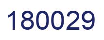 Number 180029 blue image