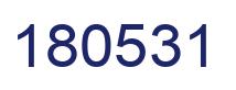 Número 180531 imagen azul