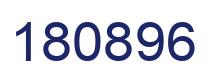 Number 180896 blue image
