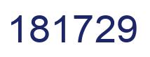 Number 181729 blue image
