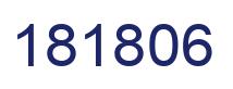 Number 181806 blue image