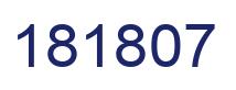 Number 181807 blue image