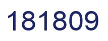 Number 181809 blue image
