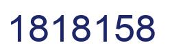 Número 1818158 imagen azul