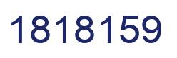Número 1818159 imagen azul