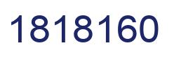 Número 1818160 imagen azul