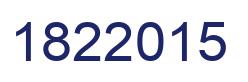 Number 1822015 blue image
