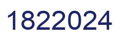 Number 1822024 blue image