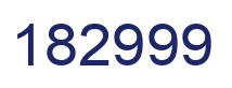 Número 182999 imagen azul