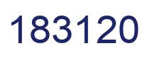 Número 183120 imagen azul