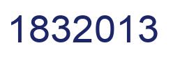 Number 1832013 blue image