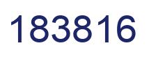 Número 183816 imagen azul