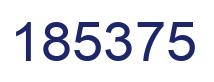 Número 185375 imagen azul