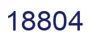 Número 18804 imagen azul
