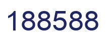 Número 188588 imagen azul