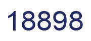 Número 18898 imagen azul