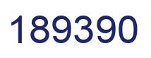 Number 189390 blue image