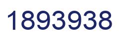 Number 1893938 blue image