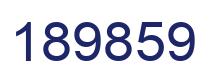 Number 189859 blue image