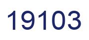 Number 19103 blue image