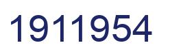 Número 1911954 imagen azul
