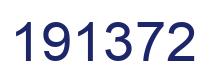 Number 191372 blue image