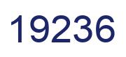 Número 19236 imagen azul