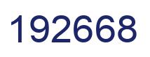 Número 192668 imagen azul