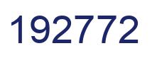 Número 192772 imagen azul