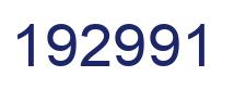 Number 192991 blue image